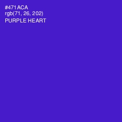 #471ACA - Purple Heart Color Image